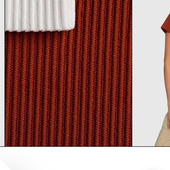 NWT Ribbed Crop Top size large - Picture 12 of 15